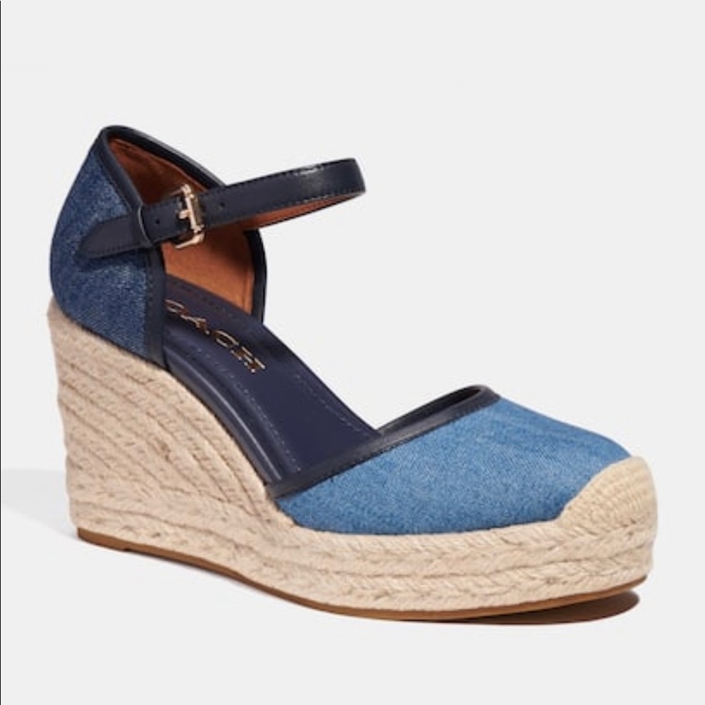 Coach Espadrille Wedges